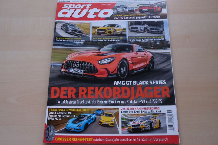Deckblatt Sport Auto (11/2020)